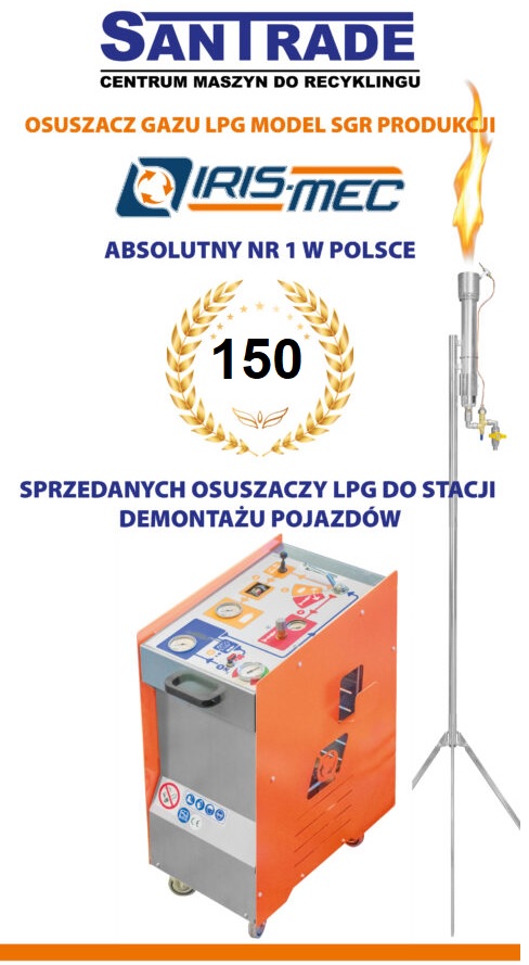 Osuszacz gazu LPG