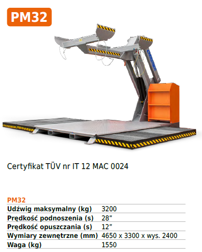 Podnośniki i stojaki
