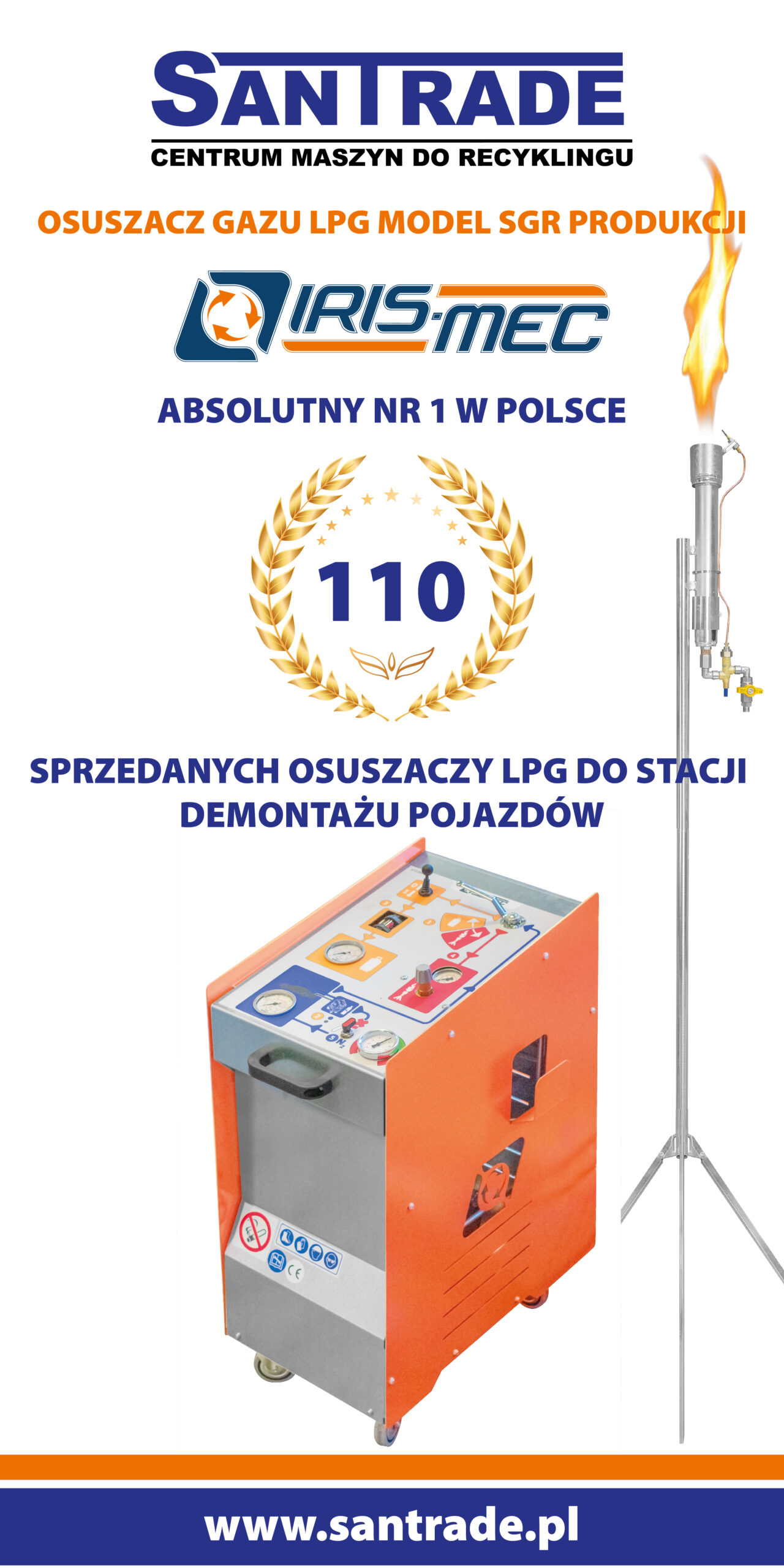 Osuszacz gazu LPG