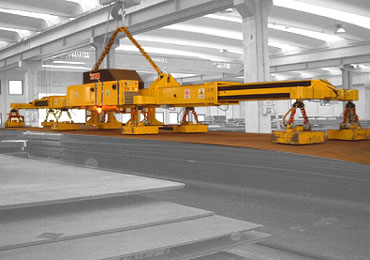 Elektromagnesy do przeładunku blach i paczek